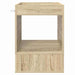 Masă laterală 2 pcs Stejar Sonoma 40 x 40 x 56 cm Lemn compozit - WALTI WALTI
