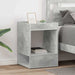 Masă laterală 2 pcs Gri din beton 40 x 40 x 56 cm Lemn compozit - WALTI WALTI