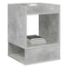 Masă laterală 2 pcs Gri din beton 40 x 40 x 56 cm Lemn compozit - WALTI WALTI
