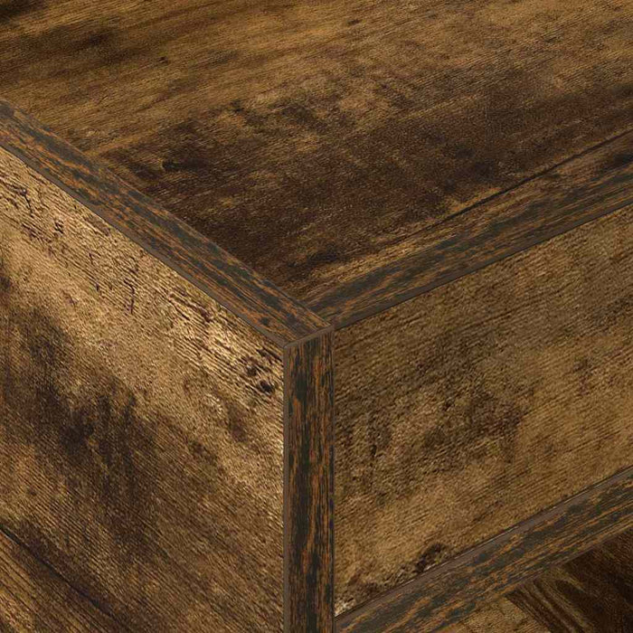 Masă laterală Stejar fumuriu 40 x 40 x 56 cm Lemn compozit - WALTI WALTI