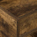 Masă laterală 2 pcs Stejar fumuriu 40 x 40 x 56 cm - WALTI WALTI