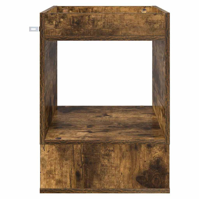 Masă laterală 2 pcs Stejar fumuriu 40 x 40 x 56 cm - WALTI WALTI