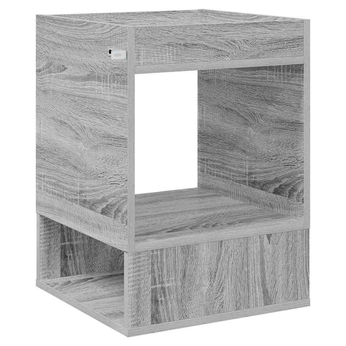Masă laterală Gri Sonoma 40 x 40 x 56 cm Lemn compozit - WALTI WALTI