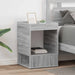 Masă laterală 2 pcs Gri Sonoma 40 x 40 x 56 cm Lemn compozit - WALTI WALTI