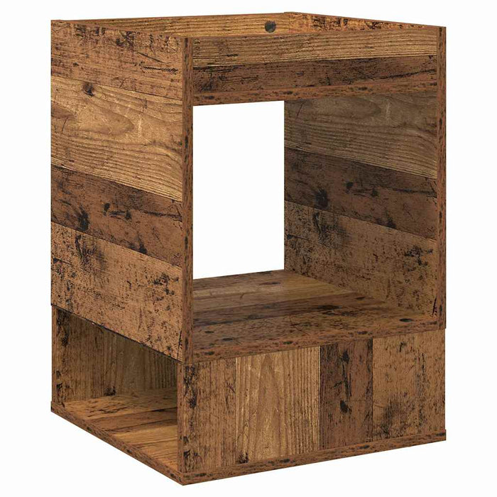 Masă laterală Lemn vechi 40 x 40 x 56 cm Lemn compozit - WALTI WALTI