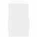 Raft pentru reviste Alb 102 x 30 x 45 cm - WALTI WALTI