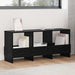 Raft pentru reviste Stejar Negru 102 x 30 x 45 cm - WALTI WALTI