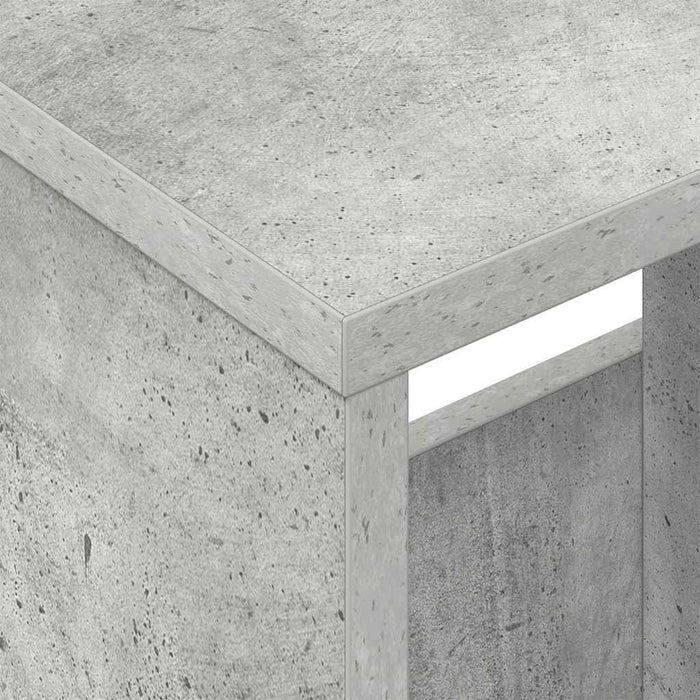 Raft pentru reviste Gri din beton 102 x 30 x 45 cm - WALTI WALTI