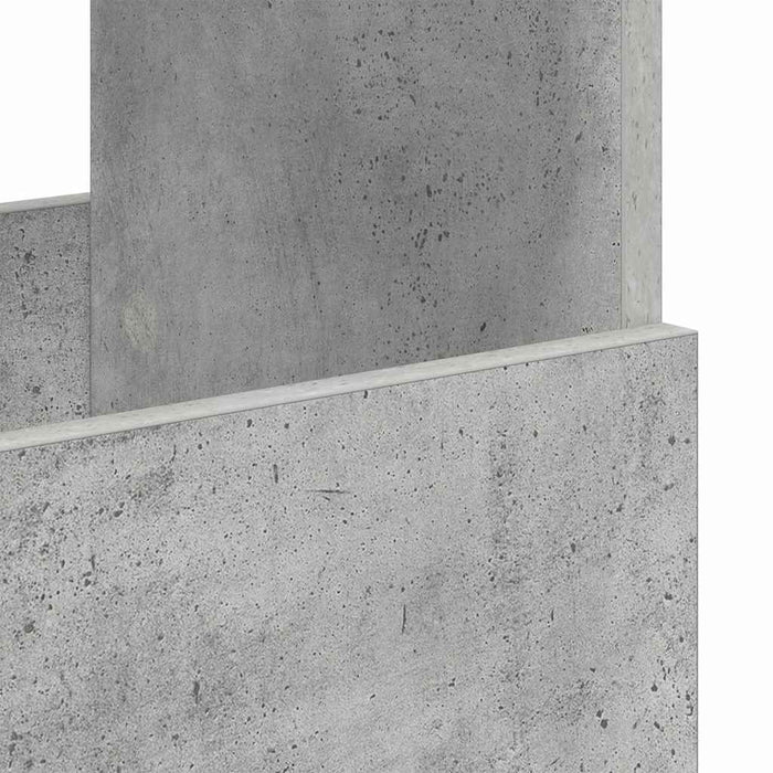 Raft pentru reviste Gri din beton 102 x 30 x 45 cm - WALTI WALTI