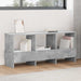 Raft pentru reviste Gri din beton 102 x 30 x 45 cm - WALTI WALTI