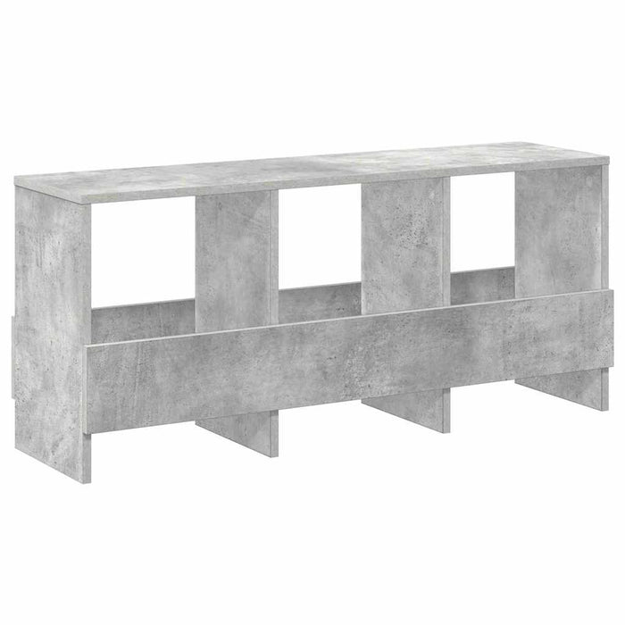 Raft pentru reviste Gri din beton 102 x 30 x 45 cm - WALTI WALTI