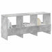 Raft pentru reviste Gri din beton 102 x 30 x 45 cm - WALTI WALTI