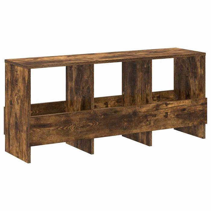 Raft pentru reviste Stejar fumuriu 102 x 30 x 45 cm - WALTI WALTI
