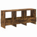 Raft pentru reviste Stejar fumuriu 102 x 30 x 45 cm - WALTI WALTI