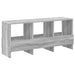 Raft pentru reviste Gri Sonoma 102 x 30 x 45 cm - WALTI WALTI