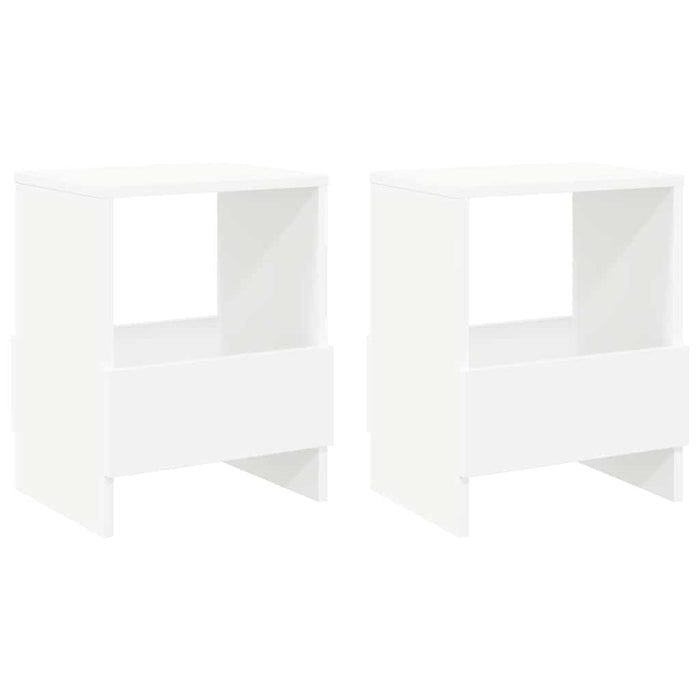 Raft pentru reviste 2 pcs Alb 35 x 30 x 45 cm - WALTI WALTI