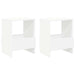 Raft pentru reviste 2 pcs Alb 35 x 30 x 45 cm - WALTI WALTI