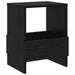 Raft pentru reviste 2 pcs Stejar Negru 35 x 30 x 45 cm - WALTI WALTI