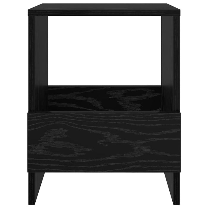 Raft pentru reviste 2 pcs Stejar Negru 35 x 30 x 45 cm - WALTI WALTI