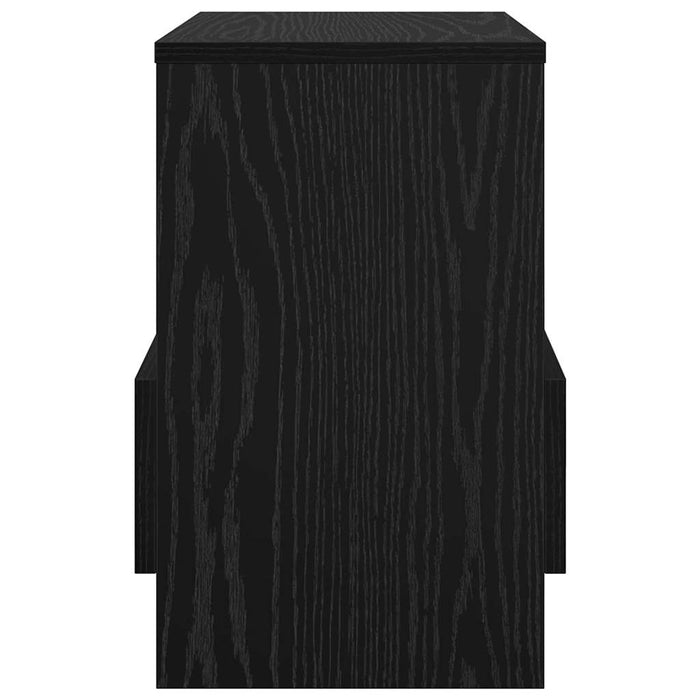 Raft pentru reviste 2 pcs Stejar Negru 35 x 30 x 45 cm - WALTI WALTI