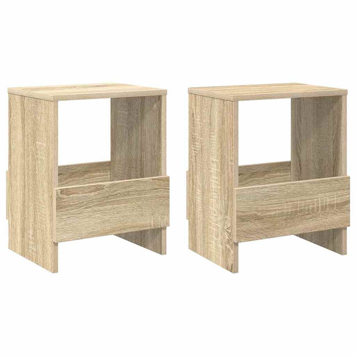 Raft pentru reviste 2 pcs Stejar Sonoma 35 x 30 x 45 cm - WALTI WALTI