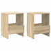 Raft pentru reviste 2 pcs Stejar Sonoma 35 x 30 x 45 cm - WALTI WALTI