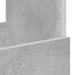 Raft pentru reviste Gri din beton 35 x 30 x 45 cm - WALTI WALTI