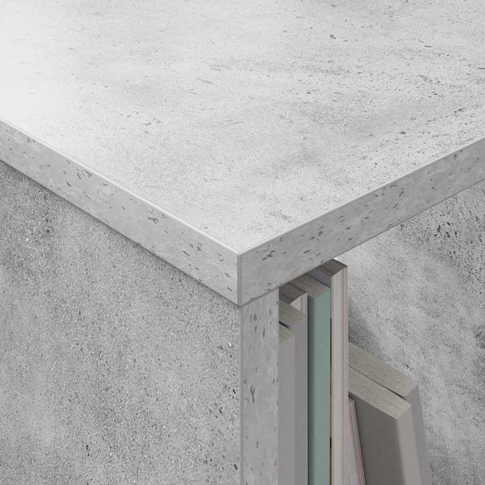 Raft pentru reviste 2 pcs Gri din beton 35 x 30 x 45 cm - WALTI WALTI