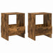 Raft pentru reviste 2 pcs Stejar fumuriu 35 x 30 x 45 cm - WALTI WALTI