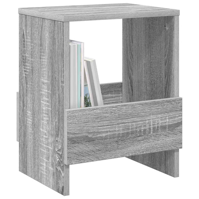 Raft pentru reviste 2 pcs Gri Sonoma 35 x 30 x 45 cm - WALTI WALTI