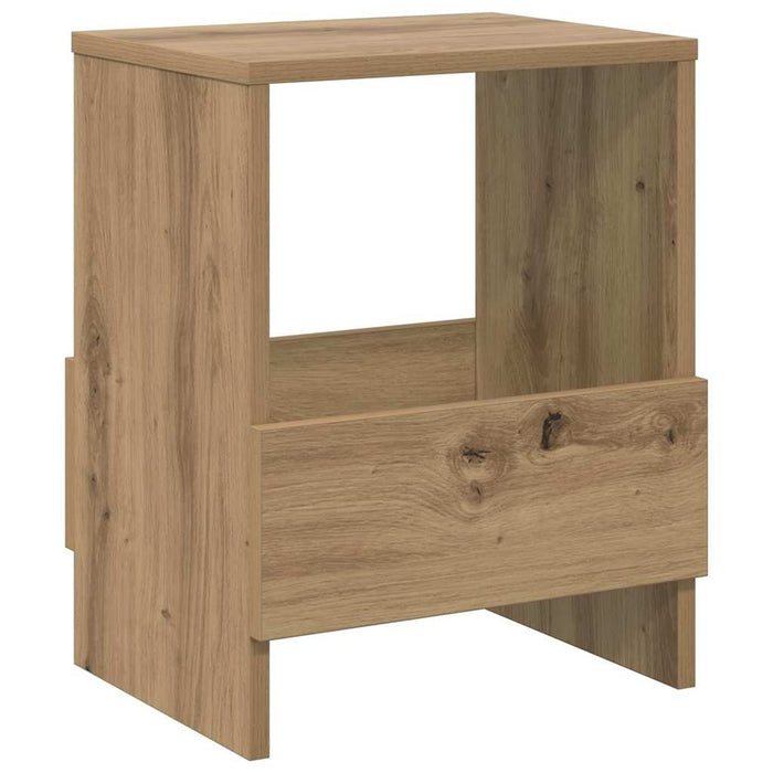 Raft pentru reviste 2 pcs Stejar Artizanal 35 x 30 x 45 cm - WALTI WALTI