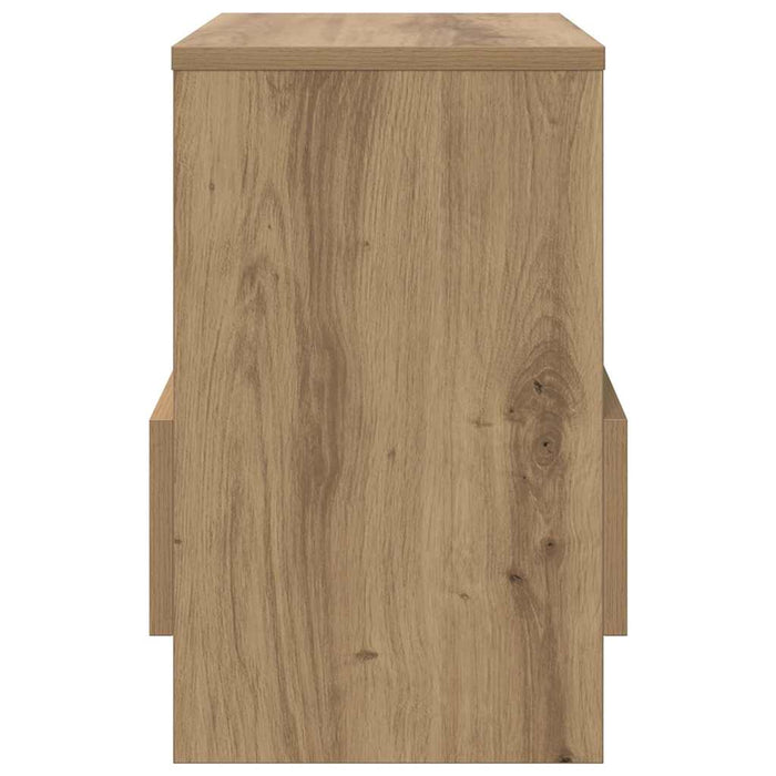 Raft pentru reviste 2 pcs Stejar Artizanal 35 x 30 x 45 cm - WALTI WALTI