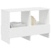 Raft pentru reviste Alb 68,5 x 30 x 45 cm - WALTI WALTI