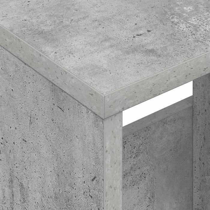 Raft pentru reviste Gri din beton 68,5 x 30 x 45 cm - WALTI WALTI