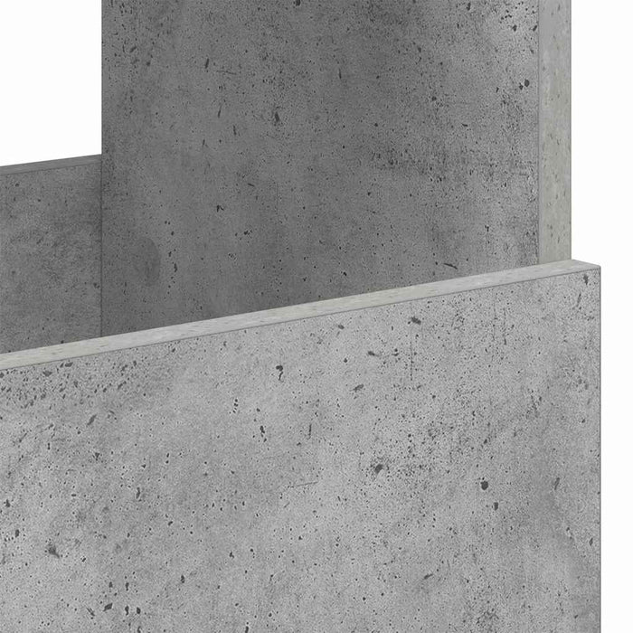Raft pentru reviste Gri din beton 68,5 x 30 x 45 cm - WALTI WALTI