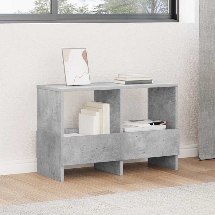 Raft pentru reviste Gri din beton 68,5 x 30 x 45 cm - WALTI WALTI