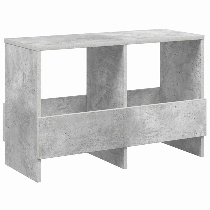 Raft pentru reviste Gri din beton 68,5 x 30 x 45 cm - WALTI WALTI