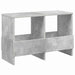 Raft pentru reviste Gri din beton 68,5 x 30 x 45 cm - WALTI WALTI