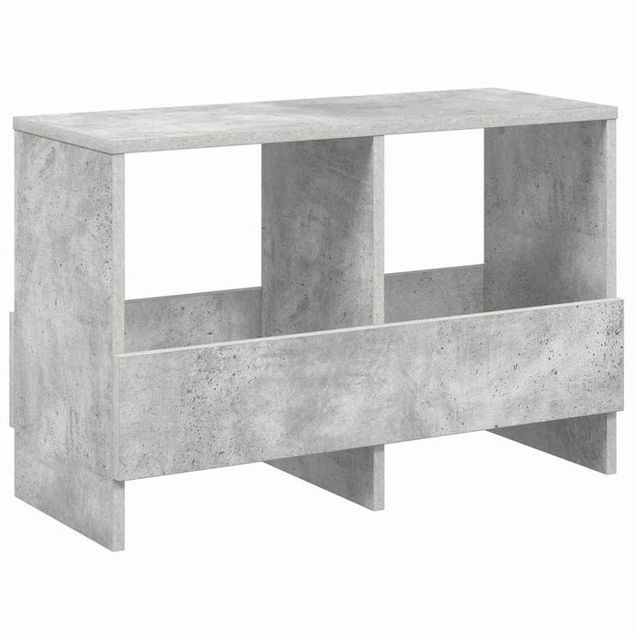Raft pentru reviste Gri din beton 68,5 x 30 x 45 cm - WALTI WALTI
