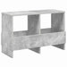 Raft pentru reviste Gri din beton 68,5 x 30 x 45 cm - WALTI WALTI
