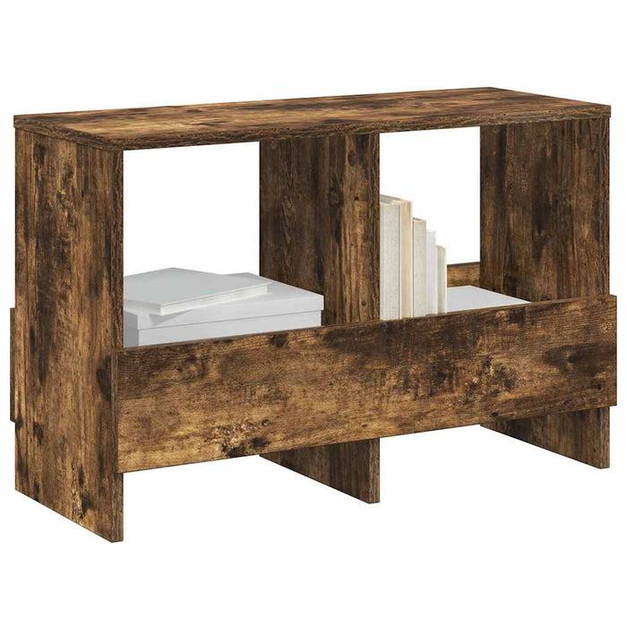 Raft pentru reviste Stejar fumuriu 68,5 x 30 x 45 cm - WALTI WALTI