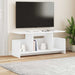 Support TV Alb 102 x 35 x 45 cm Lemn compozit - WALTI WALTI