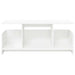 Support TV Alb 102 x 35 x 45 cm Lemn compozit - WALTI WALTI