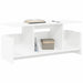 Support TV Alb 102 x 35 x 45 cm Lemn compozit - WALTI WALTI