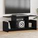 Support TV Stejar Negru 102 x 35 x 45 cm Lemn compozit - WALTI WALTI
