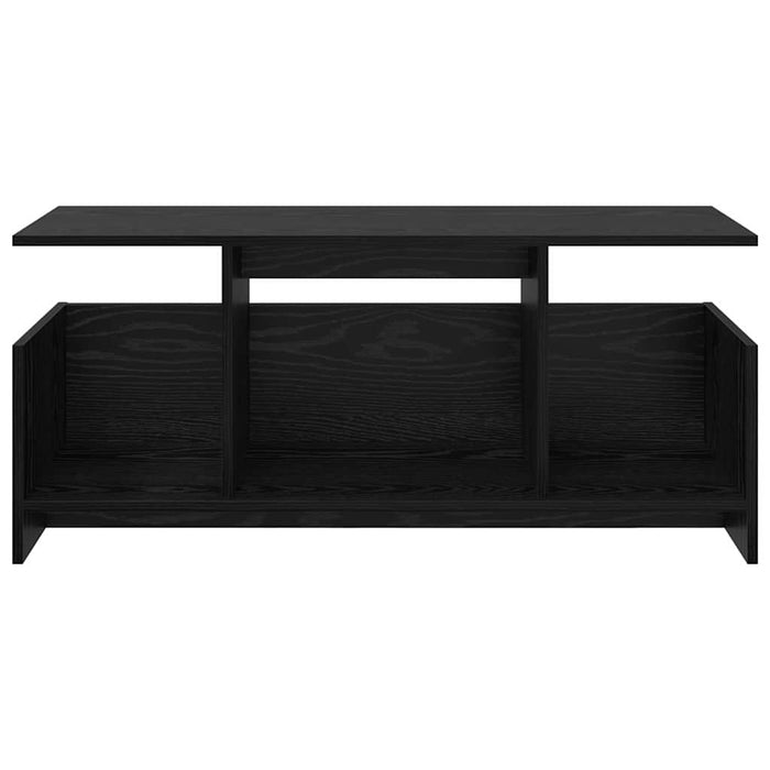 Support TV Stejar Negru 102 x 35 x 45 cm Lemn compozit - WALTI WALTI