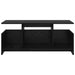 Support TV Stejar Negru 102 x 35 x 45 cm Lemn compozit - WALTI WALTI