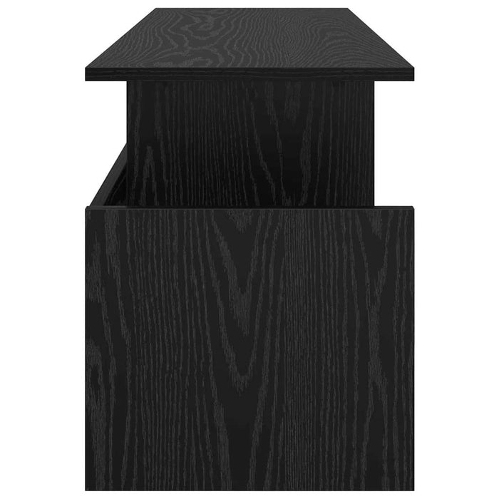 Support TV Stejar Negru 102 x 35 x 45 cm Lemn compozit - WALTI WALTI
