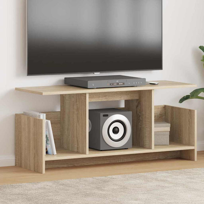 Support TV Stejar Sonoma 102 x 35 x 45 cm Lemn compozit - WALTI WALTI