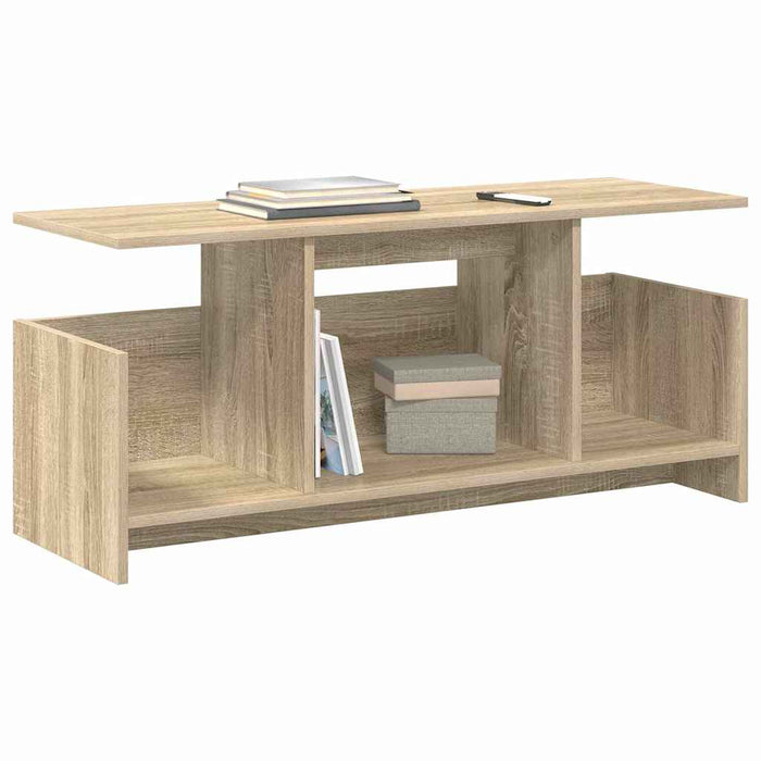 Support TV Stejar Sonoma 102 x 35 x 45 cm Lemn compozit - WALTI WALTI